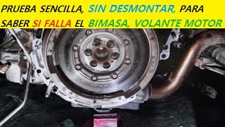 This is how it is EASILY to check if the BIMASA, flywheel or inertia FAILS