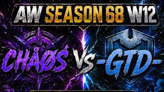 CHÂØŚ vs -GTD- S68 W12
