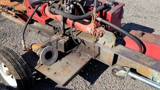 Timberwolf log splitter gets a new Robin EX40 motor.