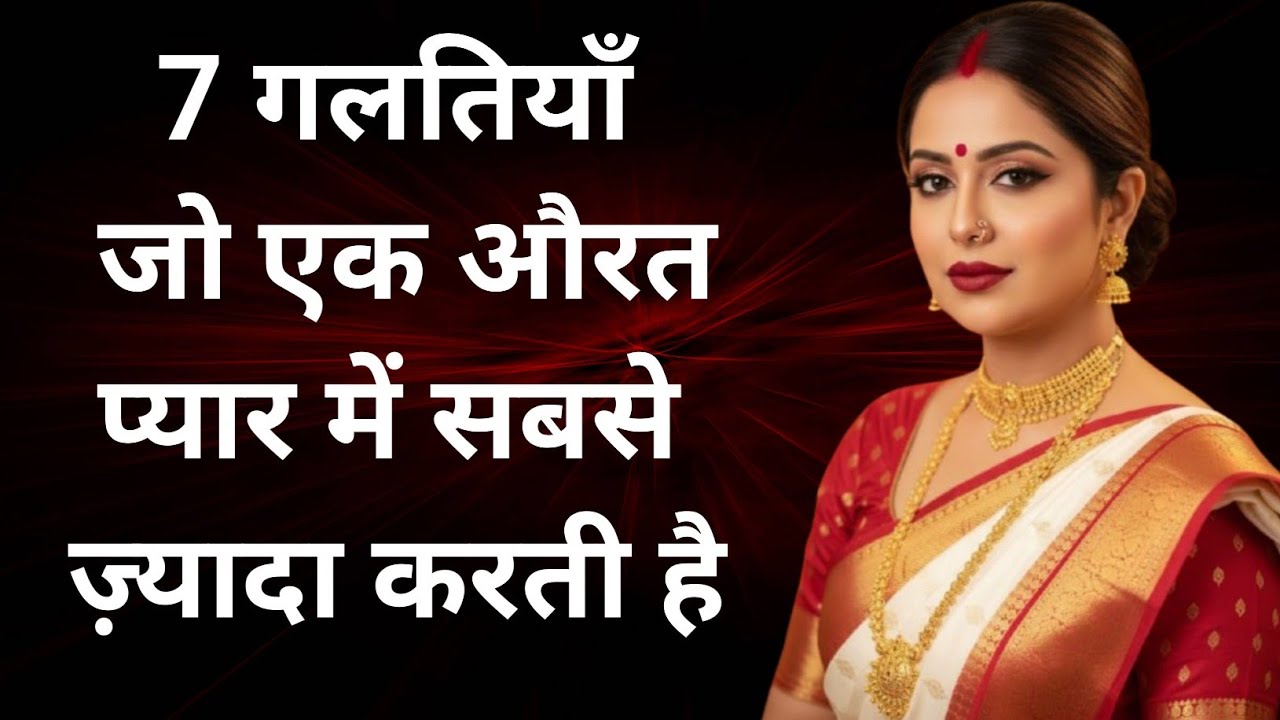 7 गलतियाँ जो औरत प्यार में कभी नहीं करनी चाहिए | Relationship प्यार में क्यों औरत अक्सर हार जाती है?