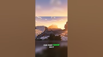 Transforming a Mountain into a Vibrant Shopping District | Craftopia Episode 7 Beginning  #minecraft