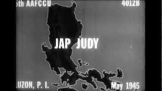USAAF tests captured Jap 'JUDY' airplane 1945