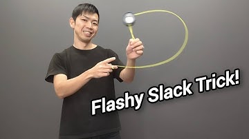 [Flashy Slack Trick!] Yuuki Slack [REWIND Trick Tutorial] #yoyo #tutorial