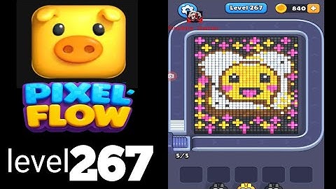 Pixel Flow level 267 Walkthrough Solution