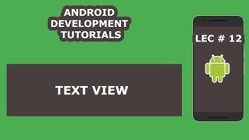 TextView | 12 | Set Text to Text View in Android Studio | Android Development Tutorial for Beginners