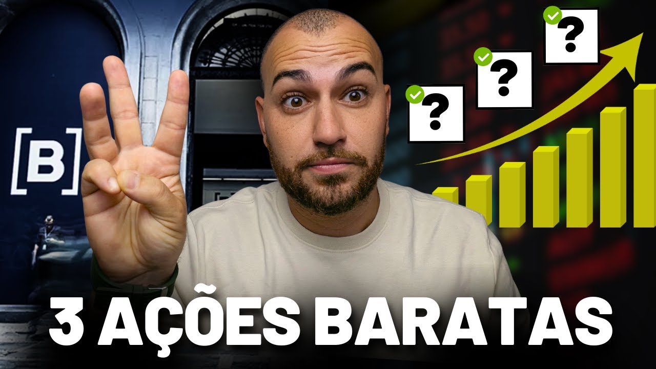 COMECE COM ESSAS 3 AÇÕES BARATAS E JÁ RECEBA DIVIDENDOS EM FEVEREIRO! BBAS3 ISAE4 e BBSE3