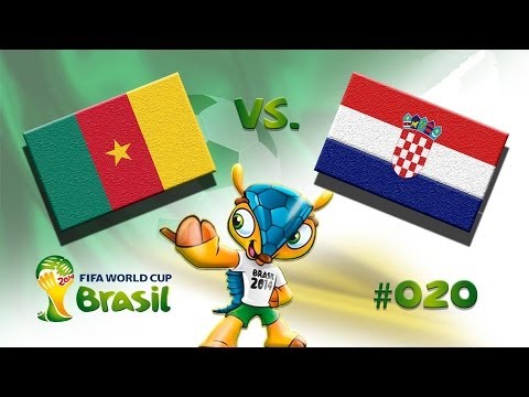Video: FIFA Fussball-Weltmeisterschaft 2014: So Wurde Das Spiel Kamerun - Kroatien Ausgetragen