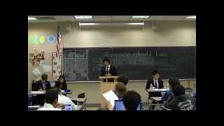 2012 TOC California Cup - Final Round - Parliamentary Debate