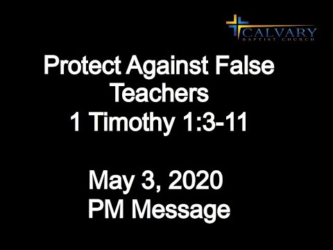 Protect Against False Teachers