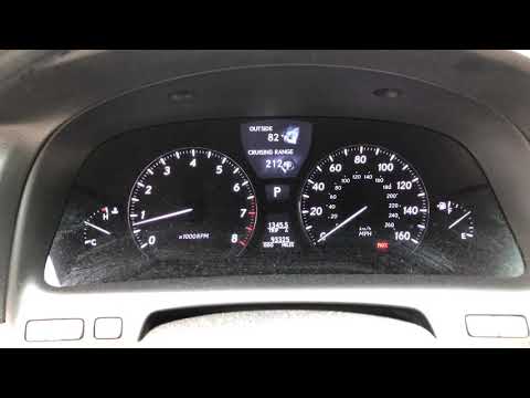 2008 Lexus LS460 VSC ABS Warning Light Problems