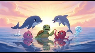 Toby the Turtle’s Ocean Adventure | @zuzuclub_official Nursery Rhymes & Kids Songs