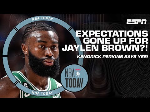 The expectations for Jaylen Brown have gone UP! - Perk on Brown's supermax deal | NBA Today