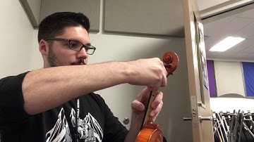 Violin/Viola Tuning - Video 2: Using the PEGS