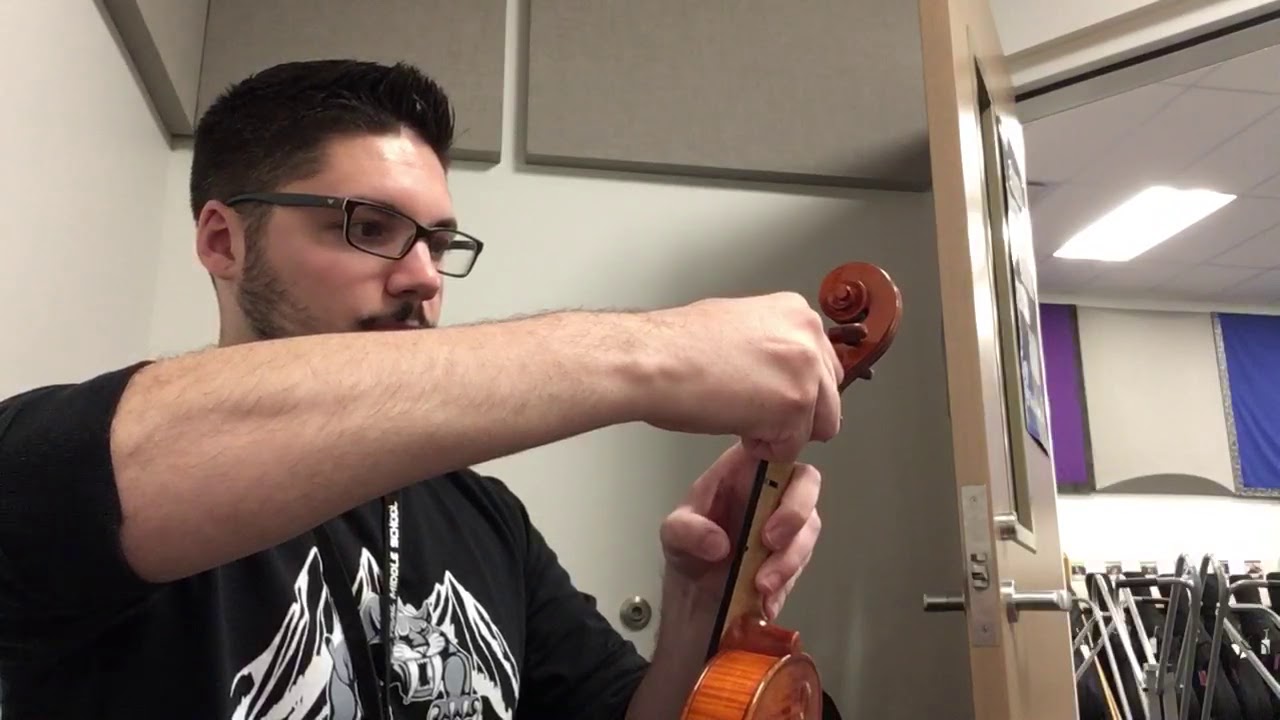 Violin/Viola Tuning Video 2 Using the PEGS YouTube