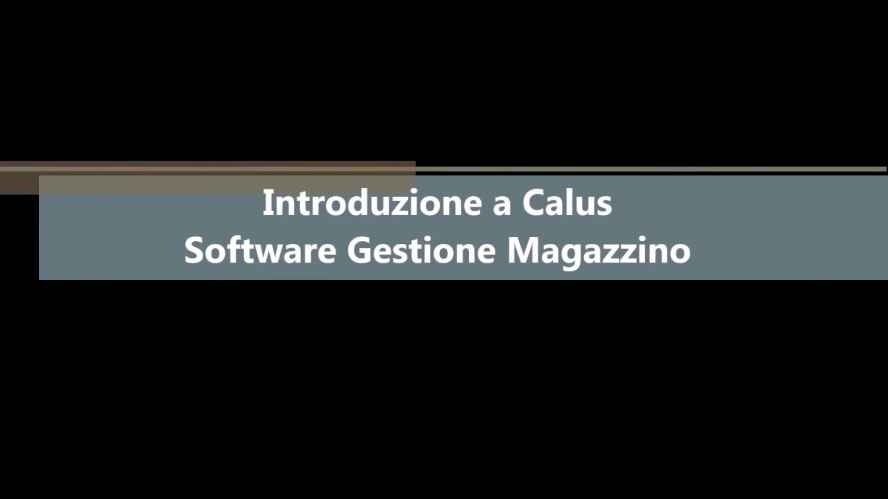 Calust Youtube Introduzione a Calus - YouTube
