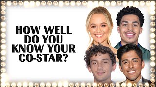 The Cast of 'The F**k-It List' Plays 'How Well Do You Know Your Co-Star?' | Marie Claire
