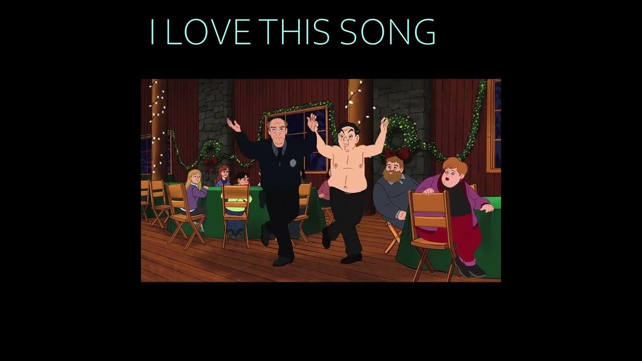 Bum biddy biddy bum bum song 8 Crazy Nights #shorts #classic #movies #christmas #comedy