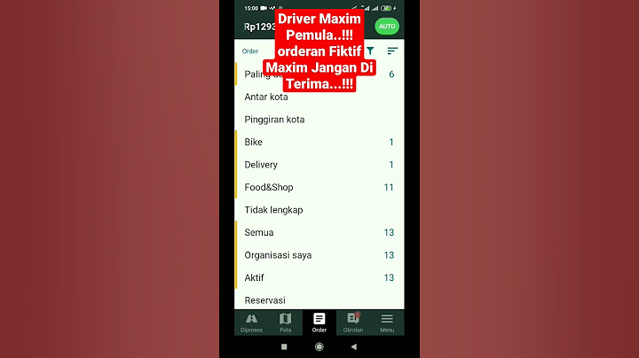 Driver Maxim Pemula..!! Orderan Fiktif Maxim Jangan Diterima..!! Maxim Ojek Online