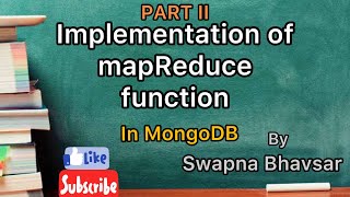 Implementation of mapReduce in MongoDB