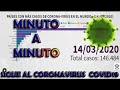 SEGUIMIENTO  A  PAÍSES CON MÁS CASOS DE CORONAVIRUS -COVID19- (14/03/2020)