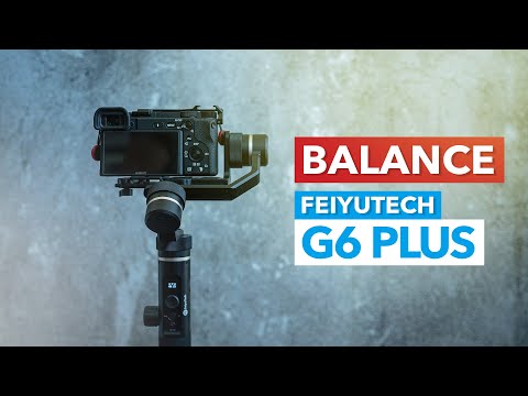 How to Balance Feiyu G6 Plus Gimbal in 3 minutes!