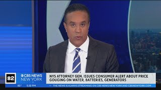 NY attorney general warns against price gouging after historic floods
