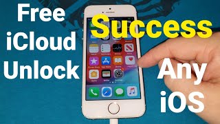 Free Unlock iCloud iPhone 4/5/6/7/8/X/11/12/13 with Any iOSiCloud Unlock New Update Success