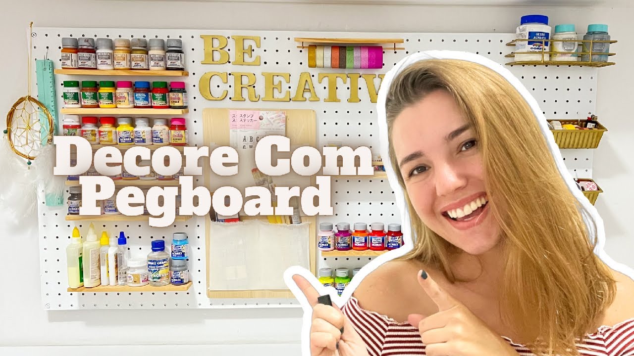 Como Decorar Pegboard | DIY: Volta às Aulas