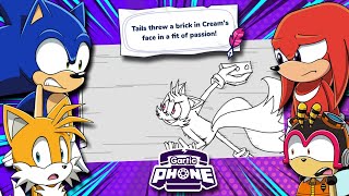 Tails is CRAZY in love?!  - The Crew Play GARTIC PHONE STORIES