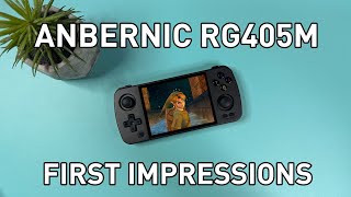 Anbernic RG405M First Impressions - Premium All Metal Handheld