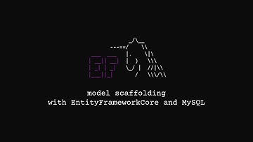 Model scaffolding ASP.NET Core with EntityFrameworkCore from MySQL database ON VS Code