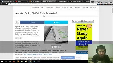 Speed up browsing with vimium
