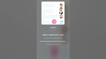 Lyric Video 로티플스카이 Rottyful Sky Bluebird 