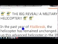 nueva actualización de jailbreak (mañana) helicóptero militar!!