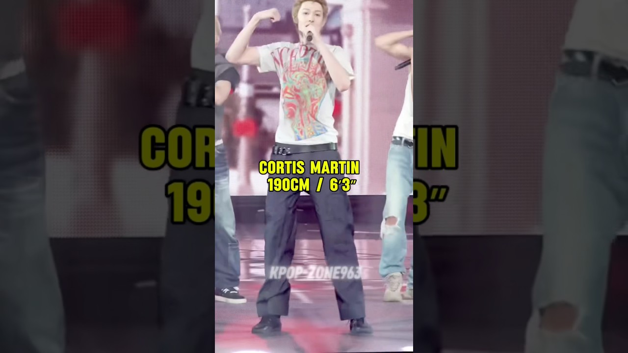 Tallest kpop male idols.