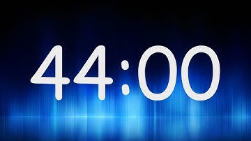 44 Minutes Timer / Countdown from 44min