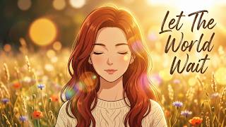 Let The World Wait 🌤️ | A Soft Pop Song About Slowing Down & Finding Peace screenshot 3