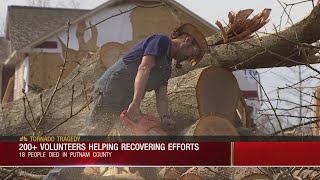 Volunteers helping clean-up, search efforts in Putnam Co.