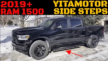 2019+ Ram 1500 YitaMotor Side Step Install/Review