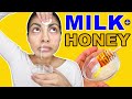 This MILK and HONEY FACE MASK quickly removes DARK SPOTS in no time! (How to recipe)