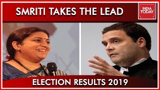 Smriti Irani Leading Rahul By 22,000 Votes In Amethi| Results 2019
