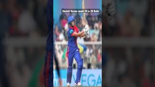 Shafali Verma made 78 in 28 Balls | Delhi Capitals won by 10 wickets in WPL23 #shorts #short