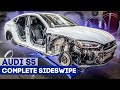 Rebuilding crashed audi s5