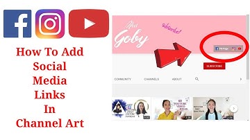How To Add Social Media Icons To Your YouTube BANNER! | PHILIPPINES