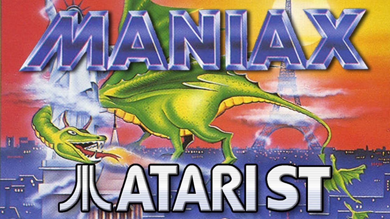 Maniax - Quick Look - Atari ST - YouTube