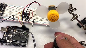Joystick control DC motor use Arduino