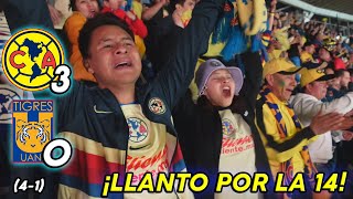 ¡AMÉR1C4 CAMPEÓN! Reacciones AMERICA 3-0 TIGRES FINAL VUELTA desde el ESTADIO AZTECA