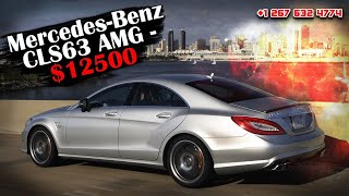 Mercedes-Benz CLS63 AMG - $12500. Авто из США в Европу (отчёт для заказчика).