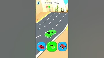 Shape shifting2 game level #3267    hyper casual game #shapeshifting  #gameplay #gaming #shortvideo