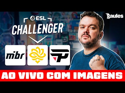 PAIN MIBR E LEGACY ESL Challenger Katowice 2024 - COM Gaules AO VIVO COM IMAGENS!